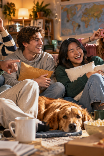 College Friend Group Names From Campus to Alumni Life illustration for Funny college friend group names