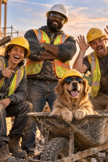 120 Construction Crew Names for Contractors and Job Sites illustration for Funny construction crew names
