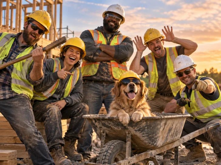 120 Construction Crew Names for Contractors and Job Sites illustration for Funny construction crew names