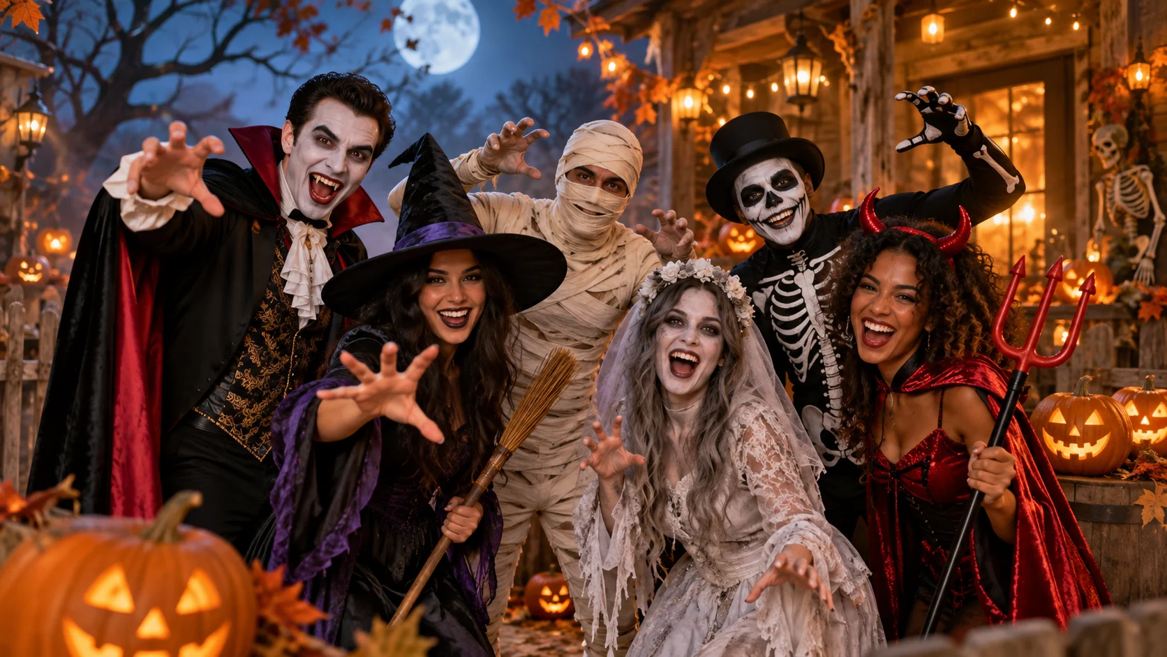 120 Costume Contest Team Names for Halloween and Theme Parties illustration for Scary Halloween costume names