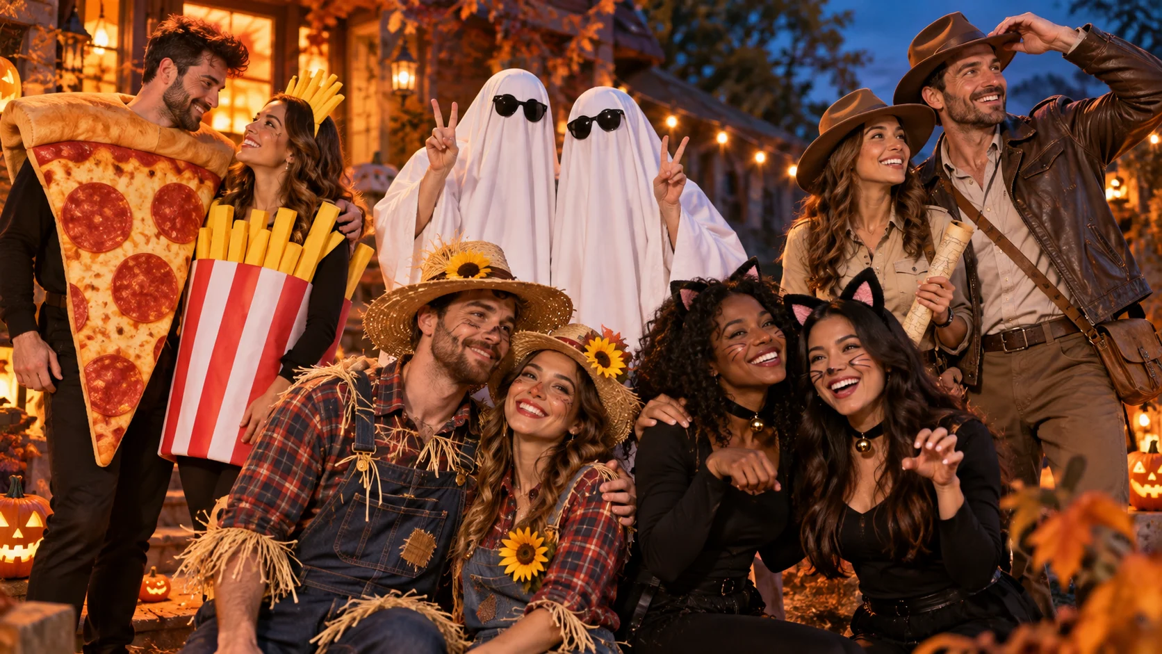 120 Costume Contest Team Names for Halloween and Theme Parties illustration for Names for couples and small groups
