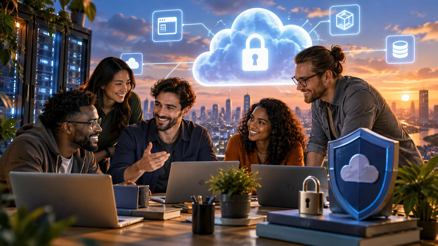 100+ Cybersecurity Team Names for Security Groups illustration for Application and cloud security names