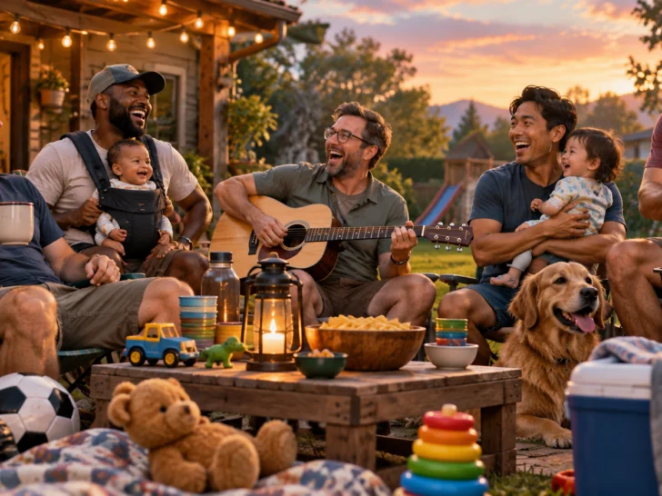 Dad Group Names for Friends, New Fathers, and Group Chats illustration for Funny dad group names