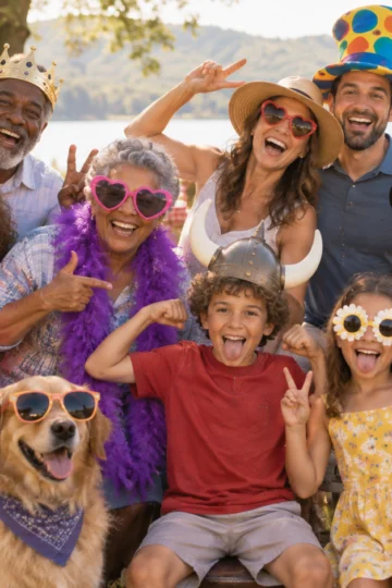 Family Reunion Team Names for Every Branch and Generation illustration for Funny family reunion team names