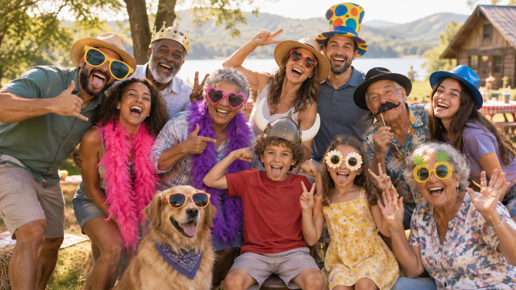 Family Reunion Team Names for Every Branch and Generation illustration for Funny family reunion team names