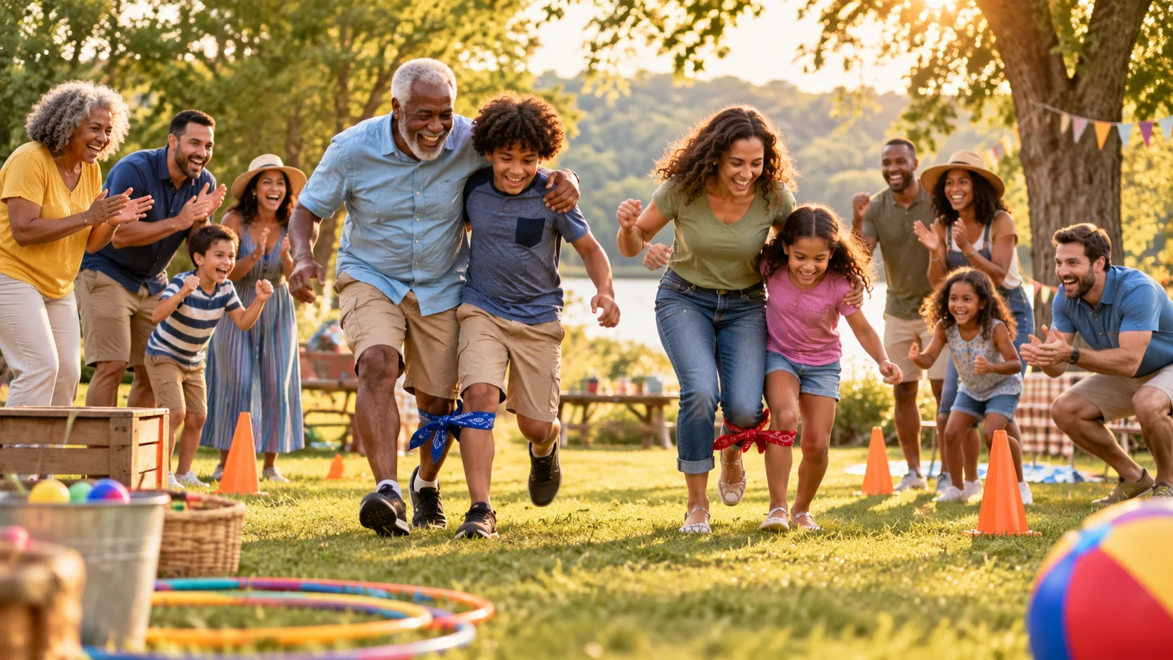 Family Reunion Team Names for Every Branch and Generation illustration for Family reunion game team names