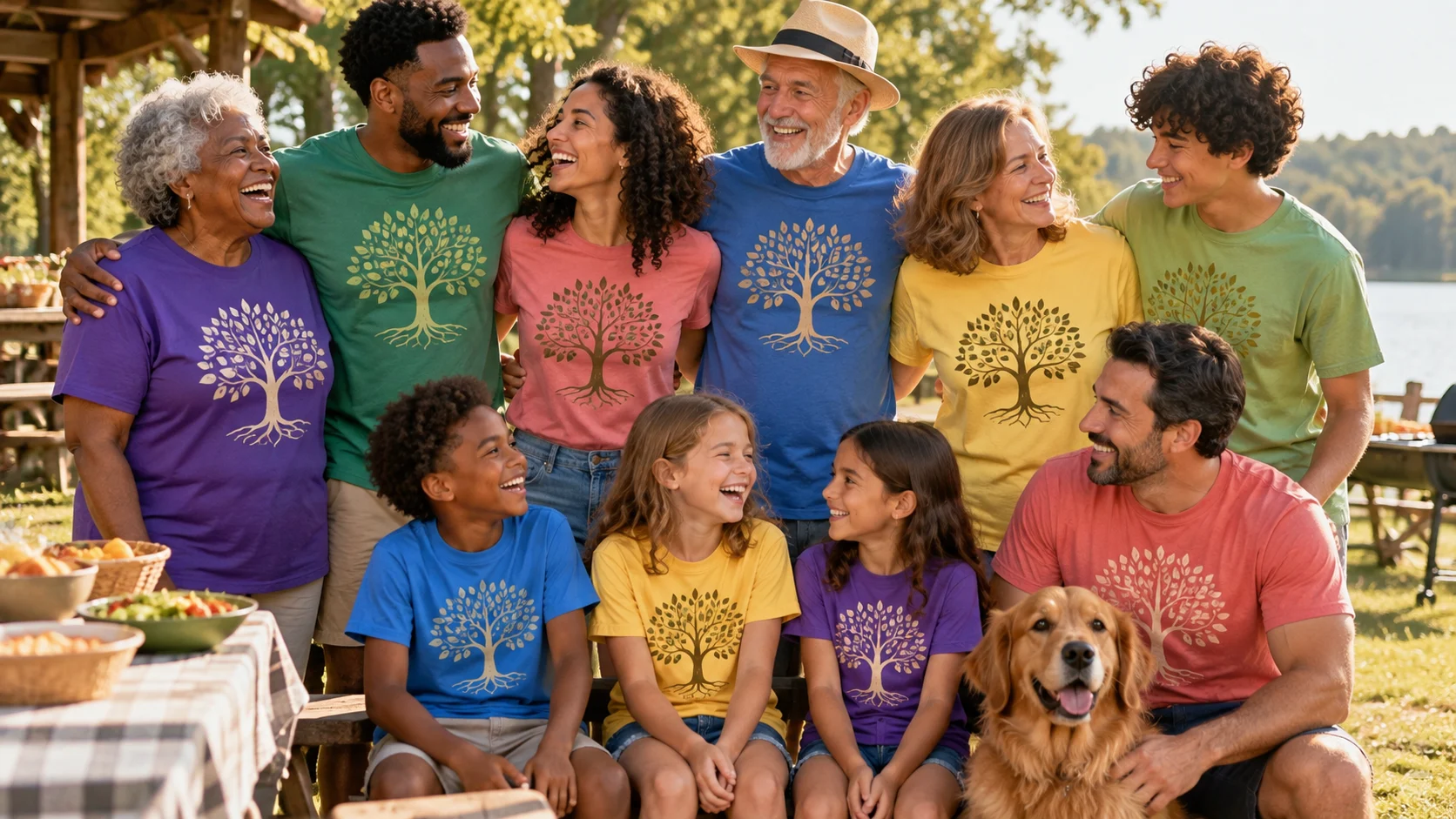 Family Reunion Team Names for Every Branch and Generation illustration for Family reunion shirt names