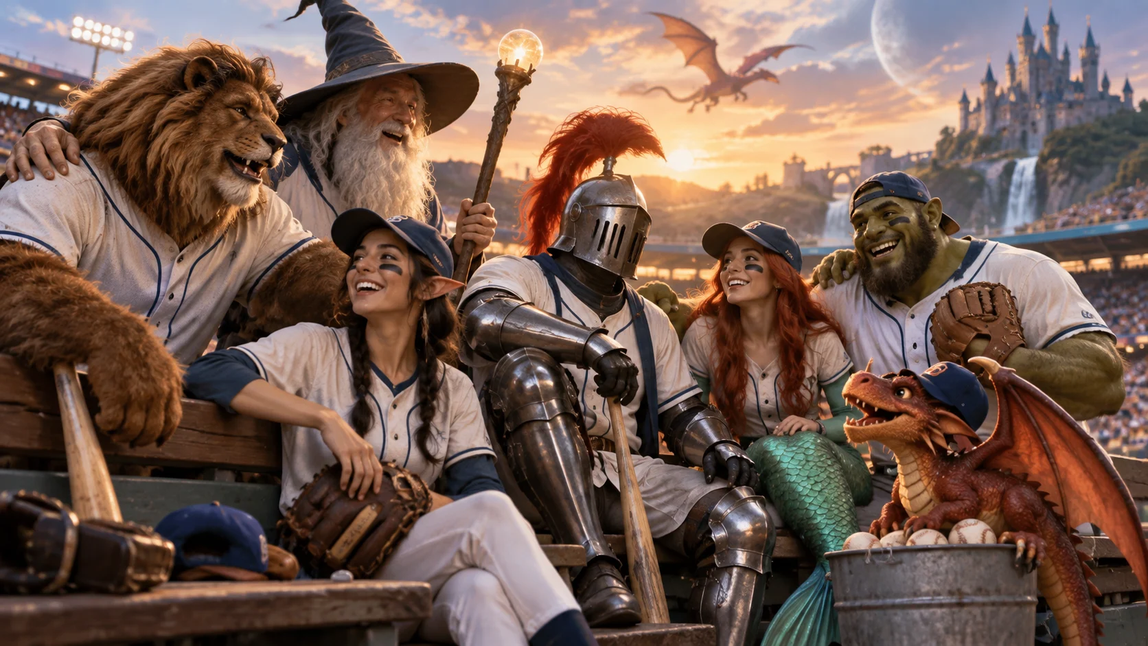 250+ Fantasy Baseball Team Names for the 2027 Season illustration for Pop Culture & Mythical Names