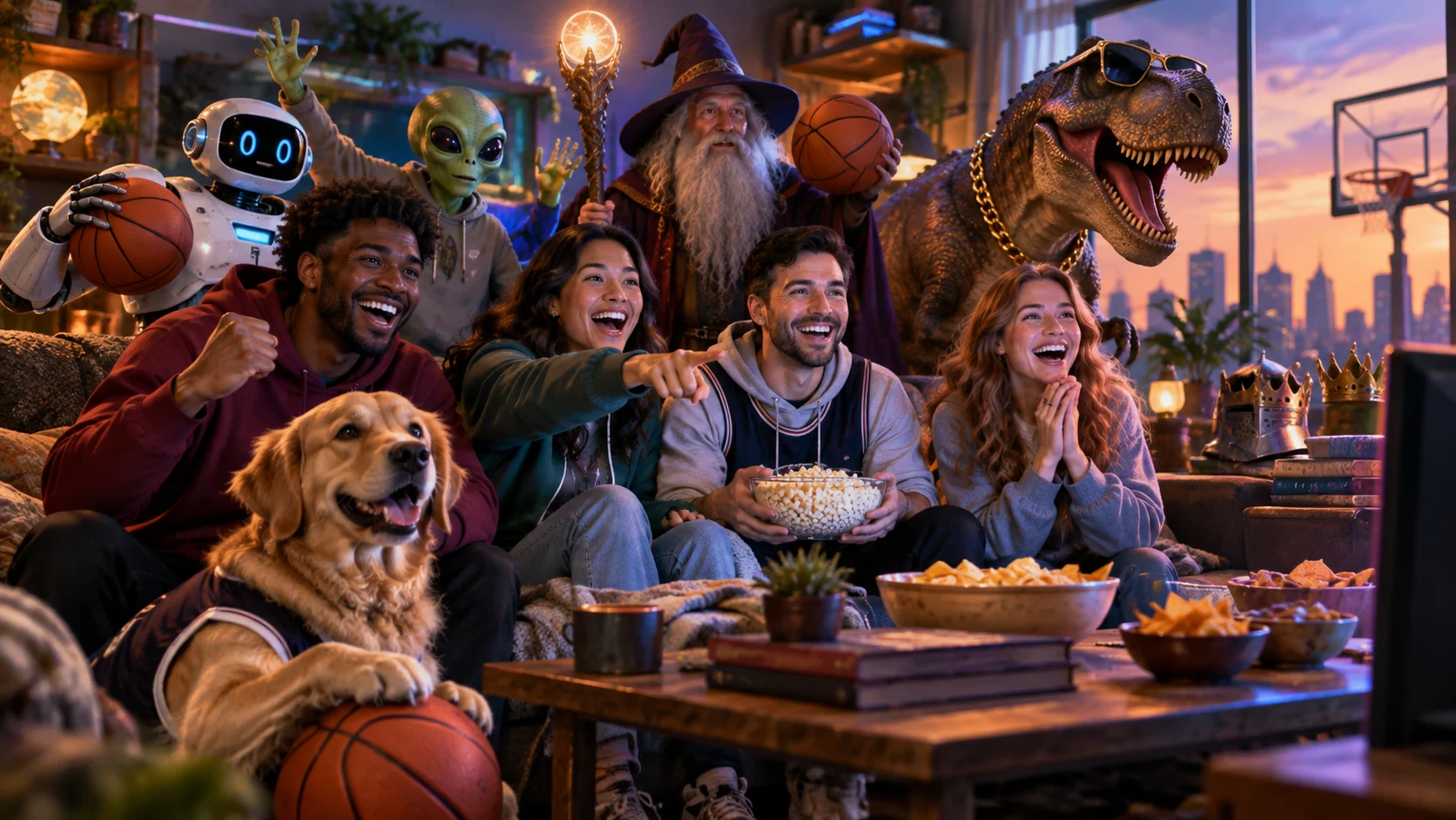 240+ Fantasy Basketball Team Names for the 2026-27 Season illustration for Pop Culture & Meme Names