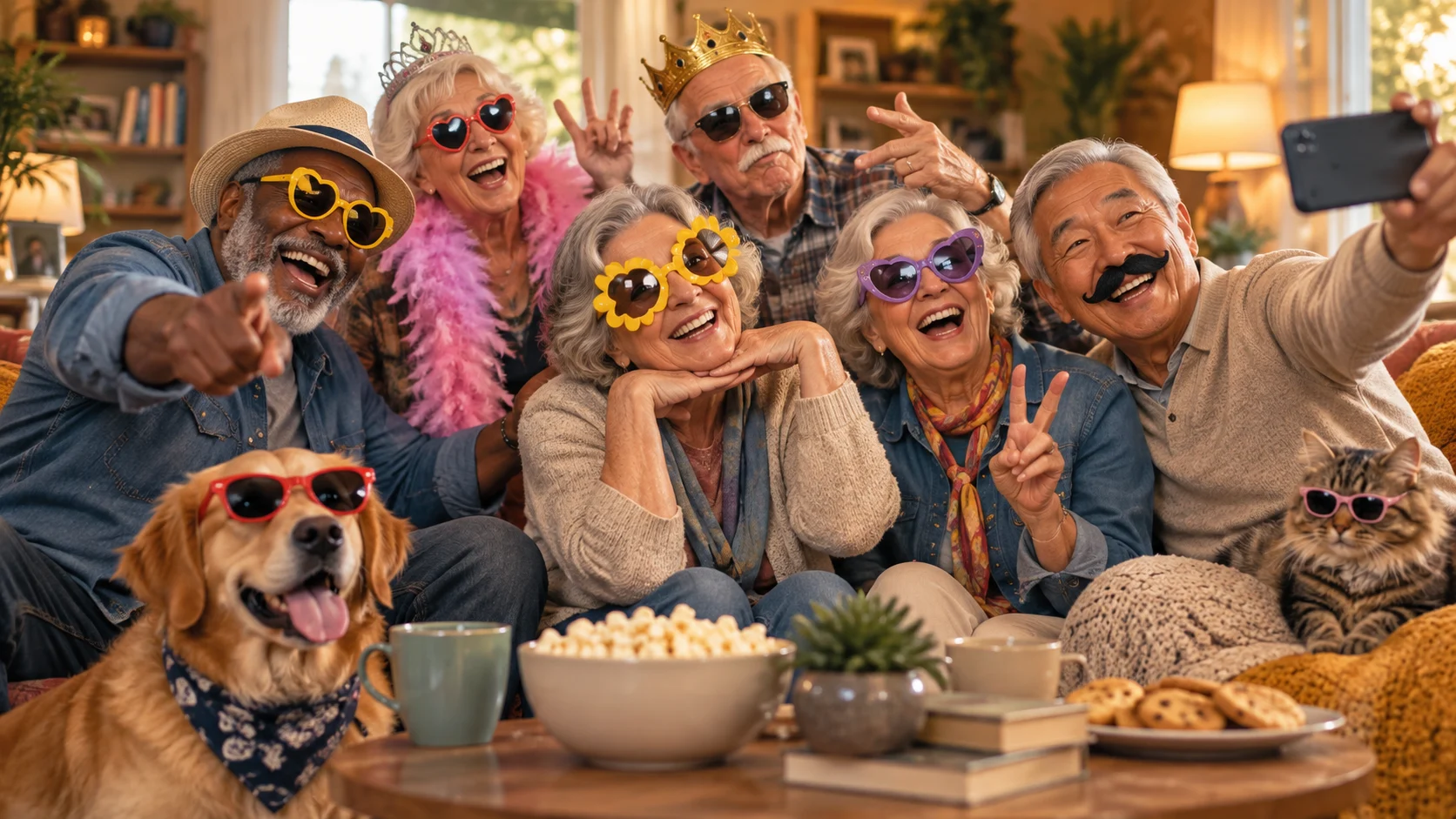 Grandparent Group Names for Families, Friends, and Group Chats illustration for Funny grandparent group names