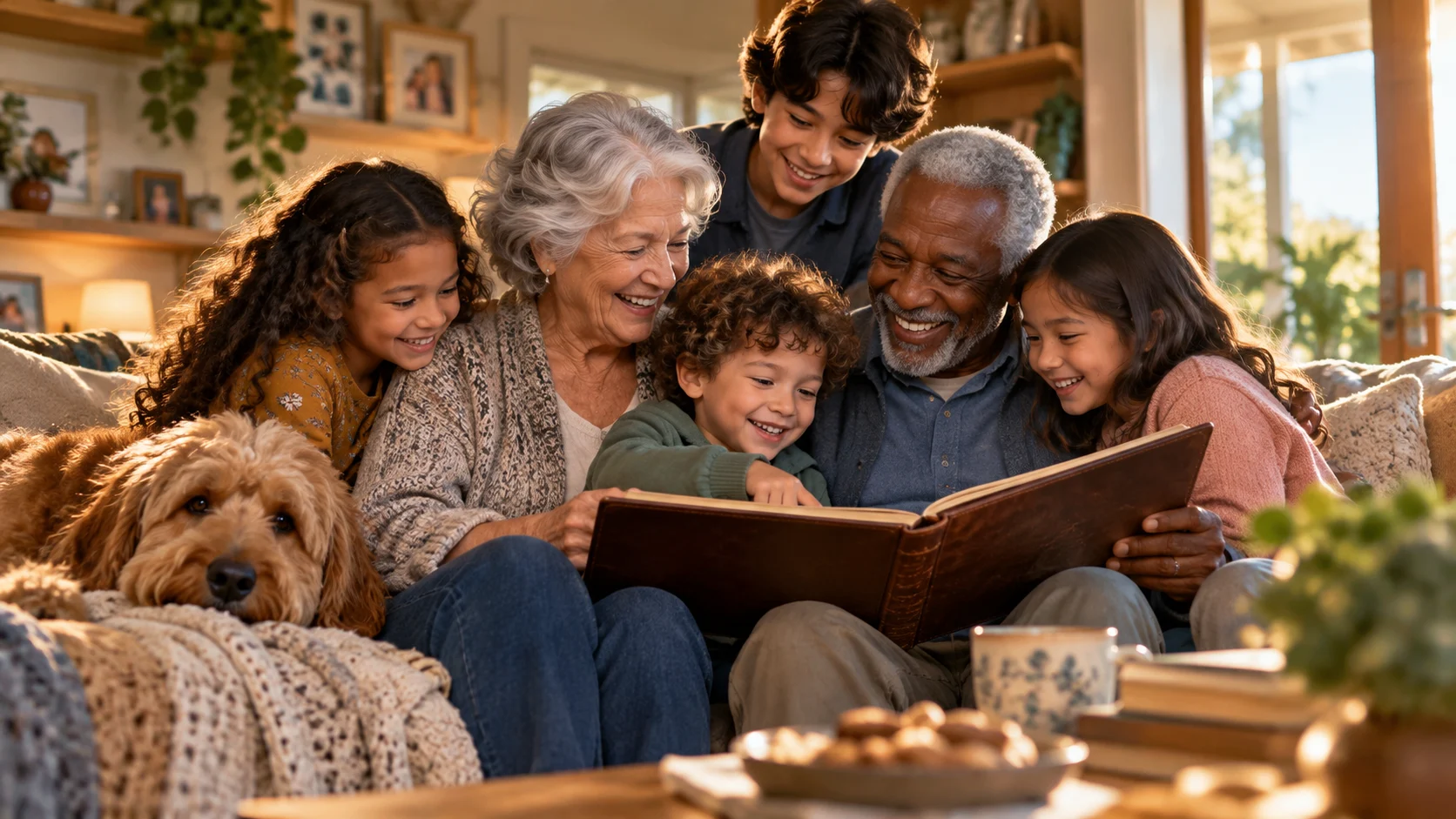 Grandparent Group Names for Families, Friends, and Group Chats illustration for Meaningful grandparent group names