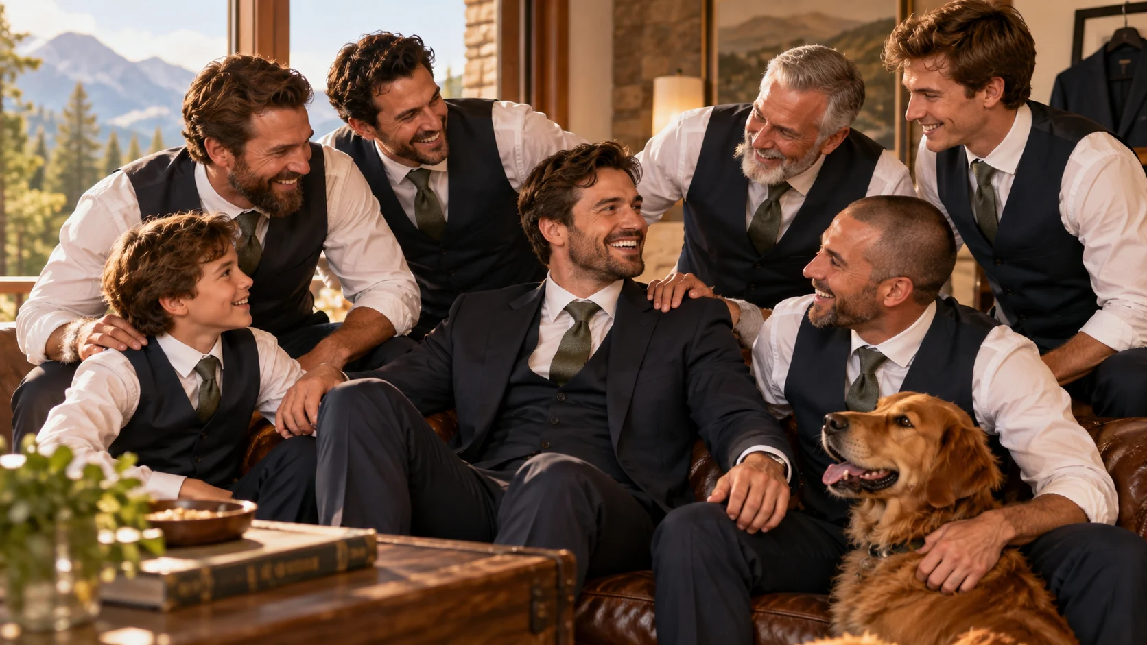 Groomsmen Group Chat Names for the Groom’s Whole Crew illustration for Groomsmen names for brothers and family