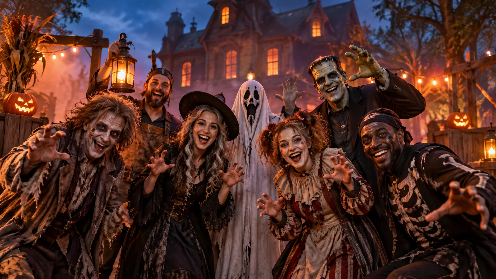 160 Haunted House Team Names for Crews, Actors, and Events illustration for Funny haunted house crew names