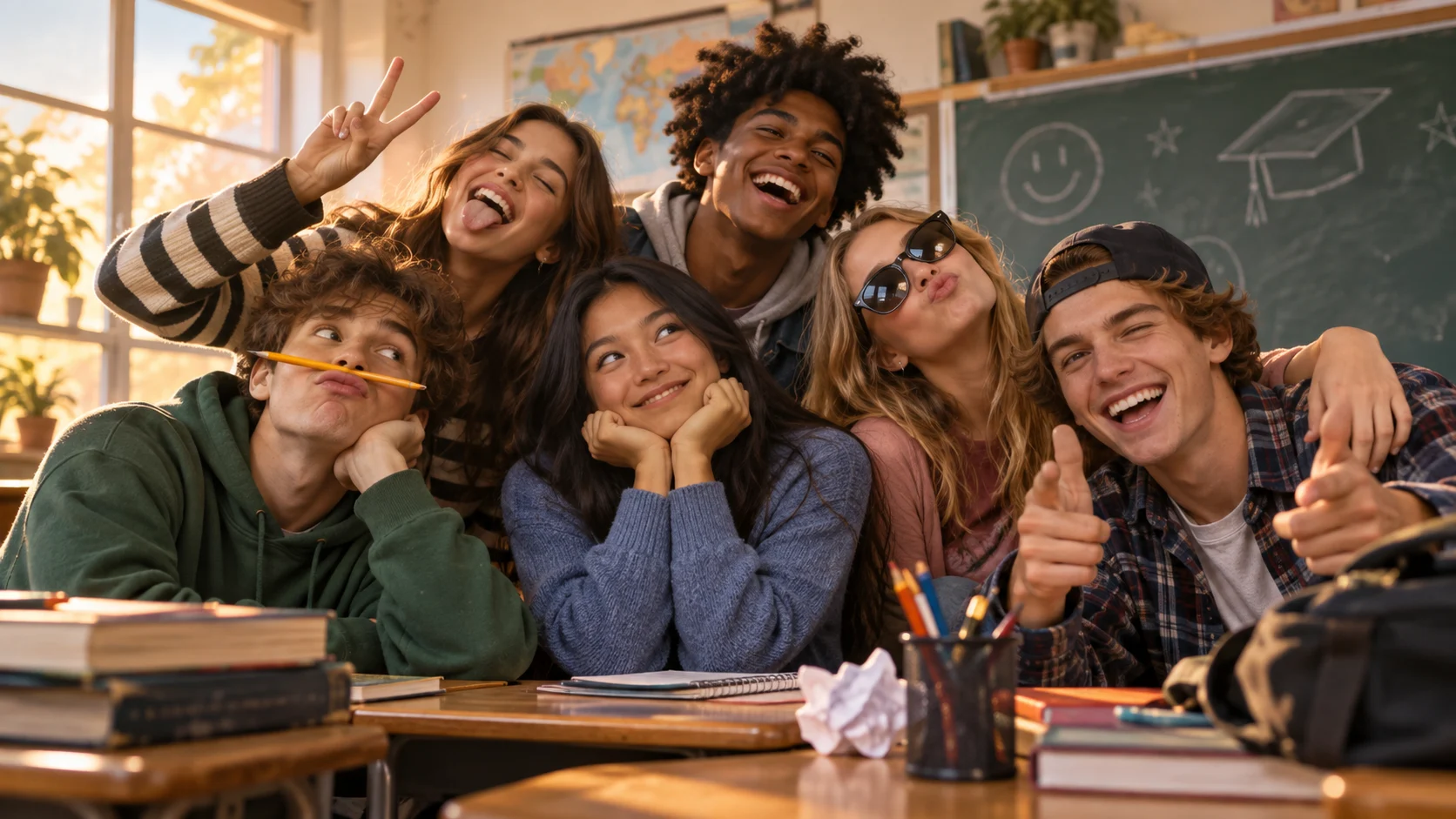 High School Friend Group Names for Classmates and Alumni illustration for Funny high school friend group names