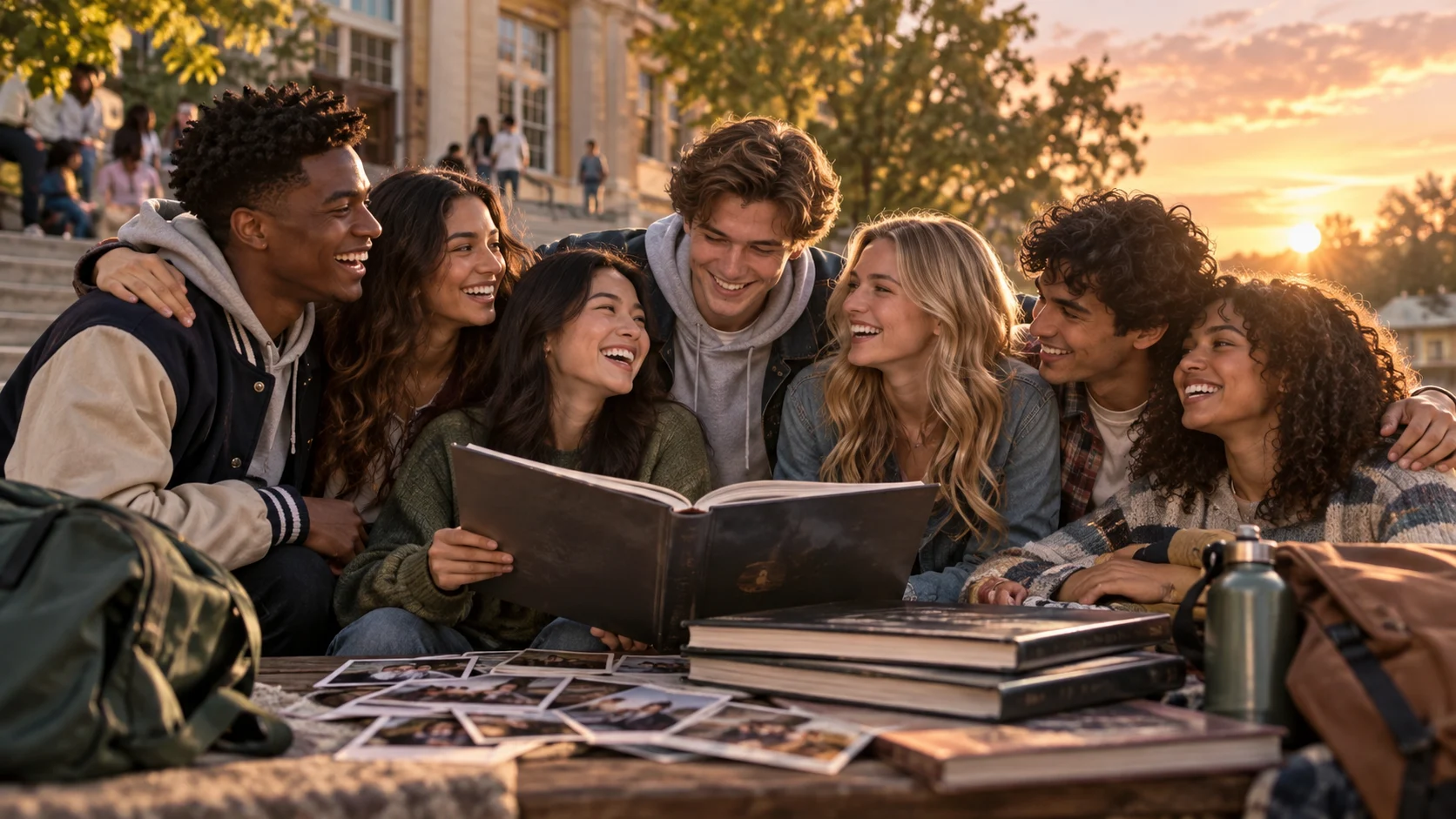 High School Friend Group Names for Classmates and Alumni illustration for Nostalgic names for longtime classmates