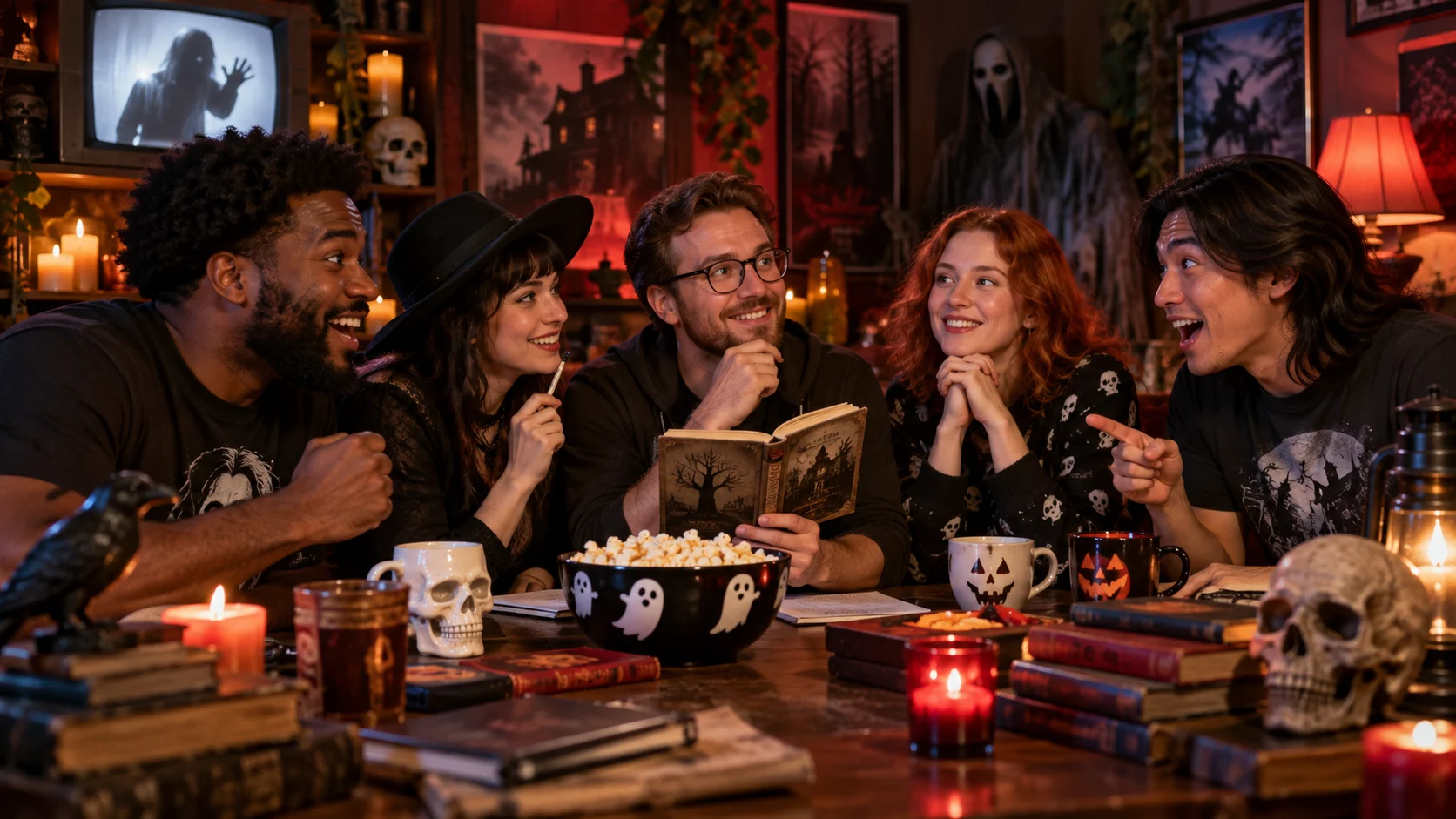 112 Horror Movie Trivia Team Names for a Killer Quiz Night illustration for Names for serious horror movie people