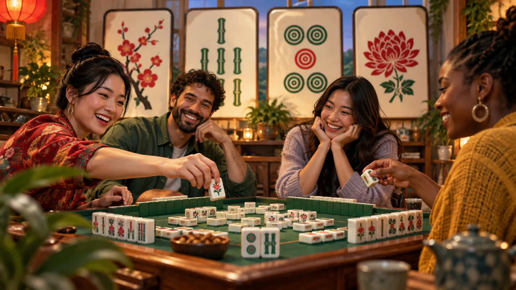120 Mahjong Group Names for Clubs, Chats, and Game Nights illustration for Names inspired by tiles and suits