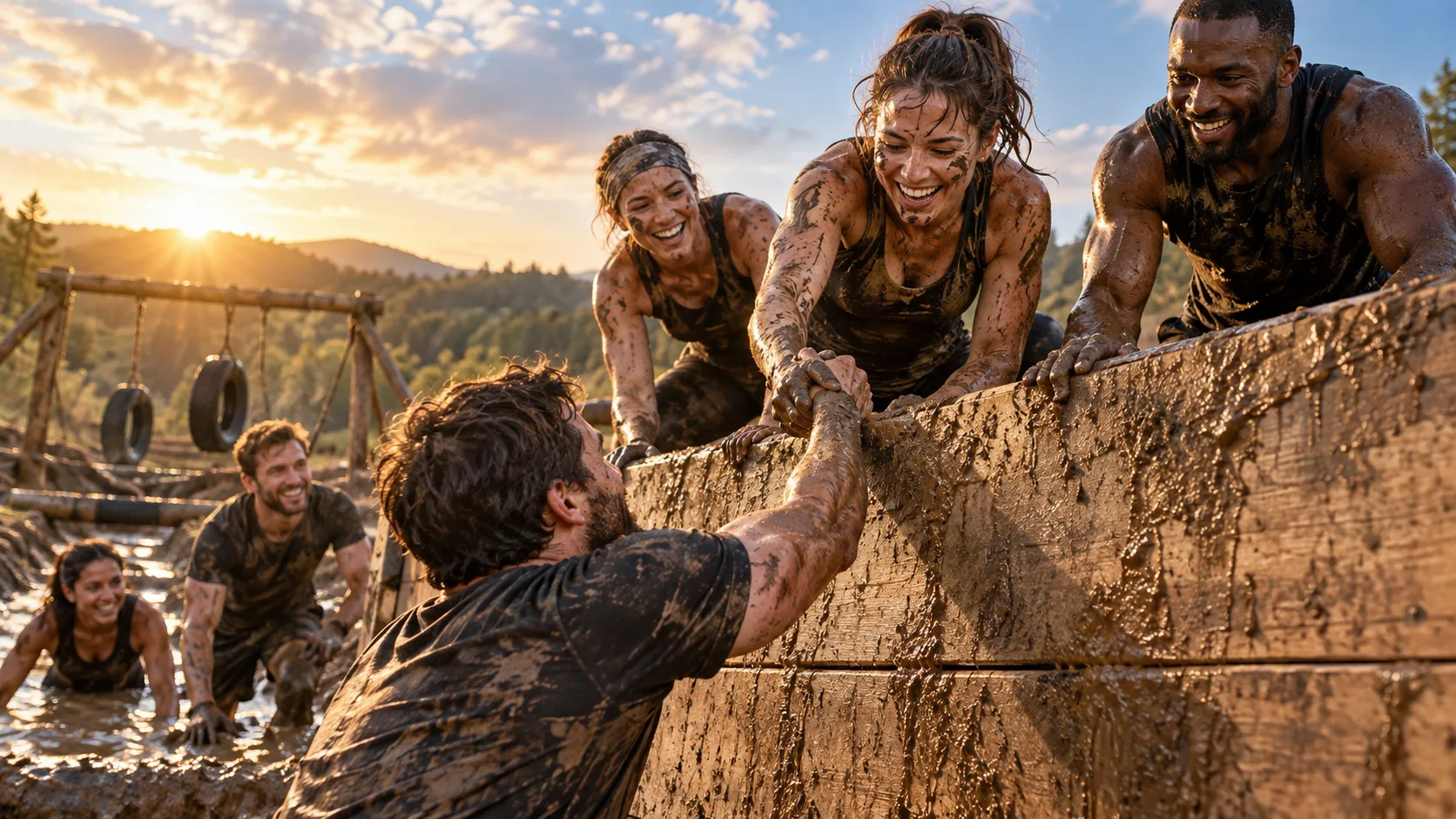 220+ Obstacle Course Race Team Names for Mud Runs and Fitness Challenges illustration for Classic OCR Slang Names