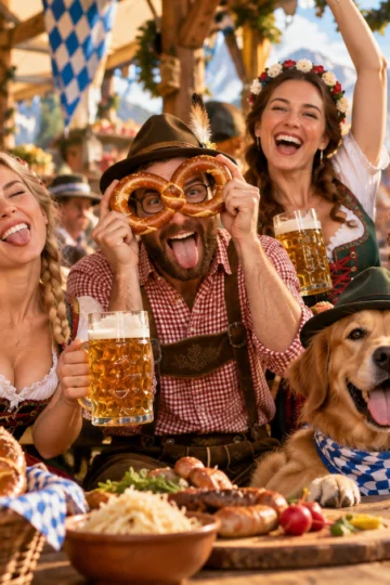 120 Oktoberfest Team Names for Games, Parties, and Groups illustration for Funny Oktoberfest names