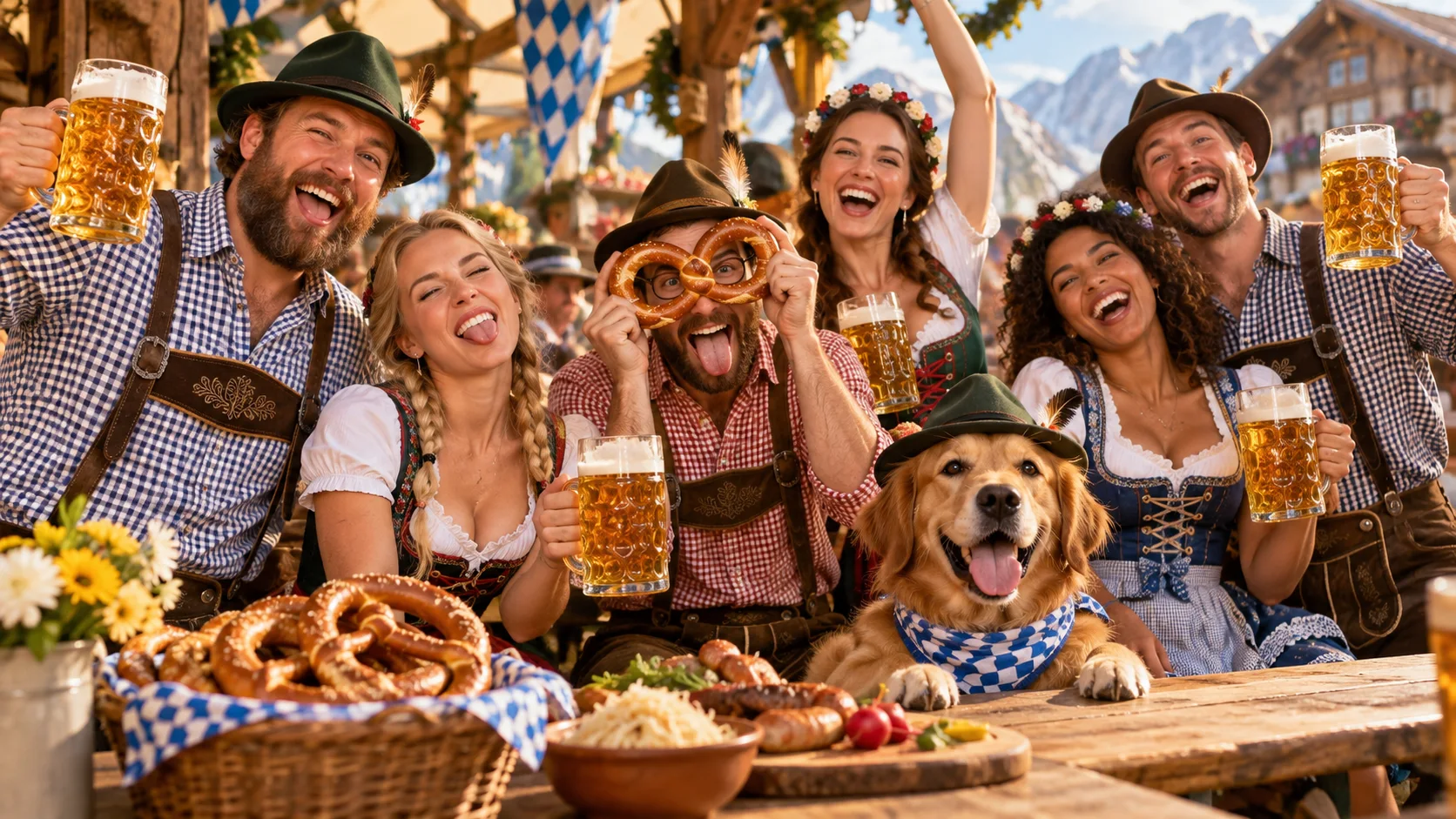 120 Oktoberfest Team Names for Games, Parties, and Groups illustration for Funny Oktoberfest names