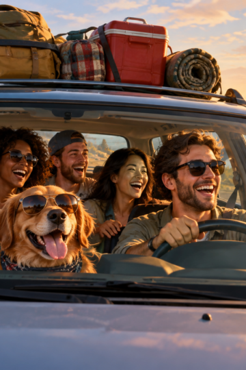 Road Trip Group Chat Names for Every Kind of Drive illustration for Funny road trip group chat names