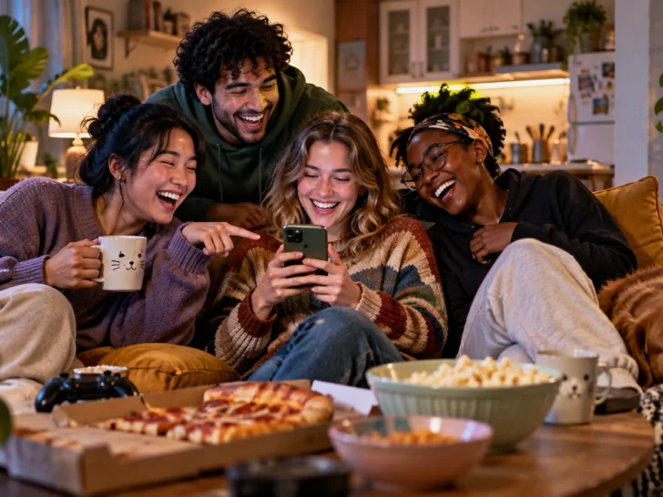 Roommate Group Chat Names for Every Shared Home illustration for Funny roommate group chat names