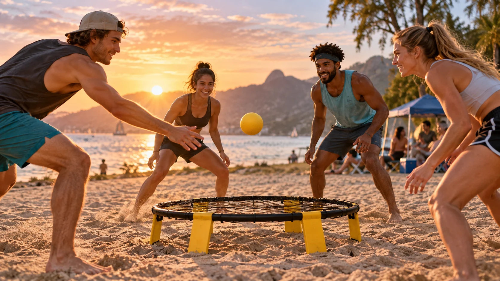 220+ Spikeball Team Names for Backyard, Beach, and Tournament Duos illustration for Classic Spikeball Slang Names