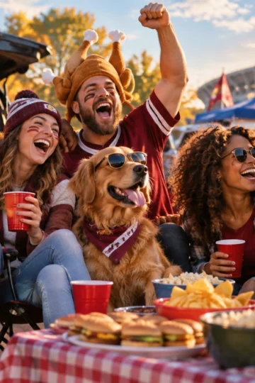 120 Tailgate Group Chat Names for Every Game Day Crew illustration for Funny tailgate chat names