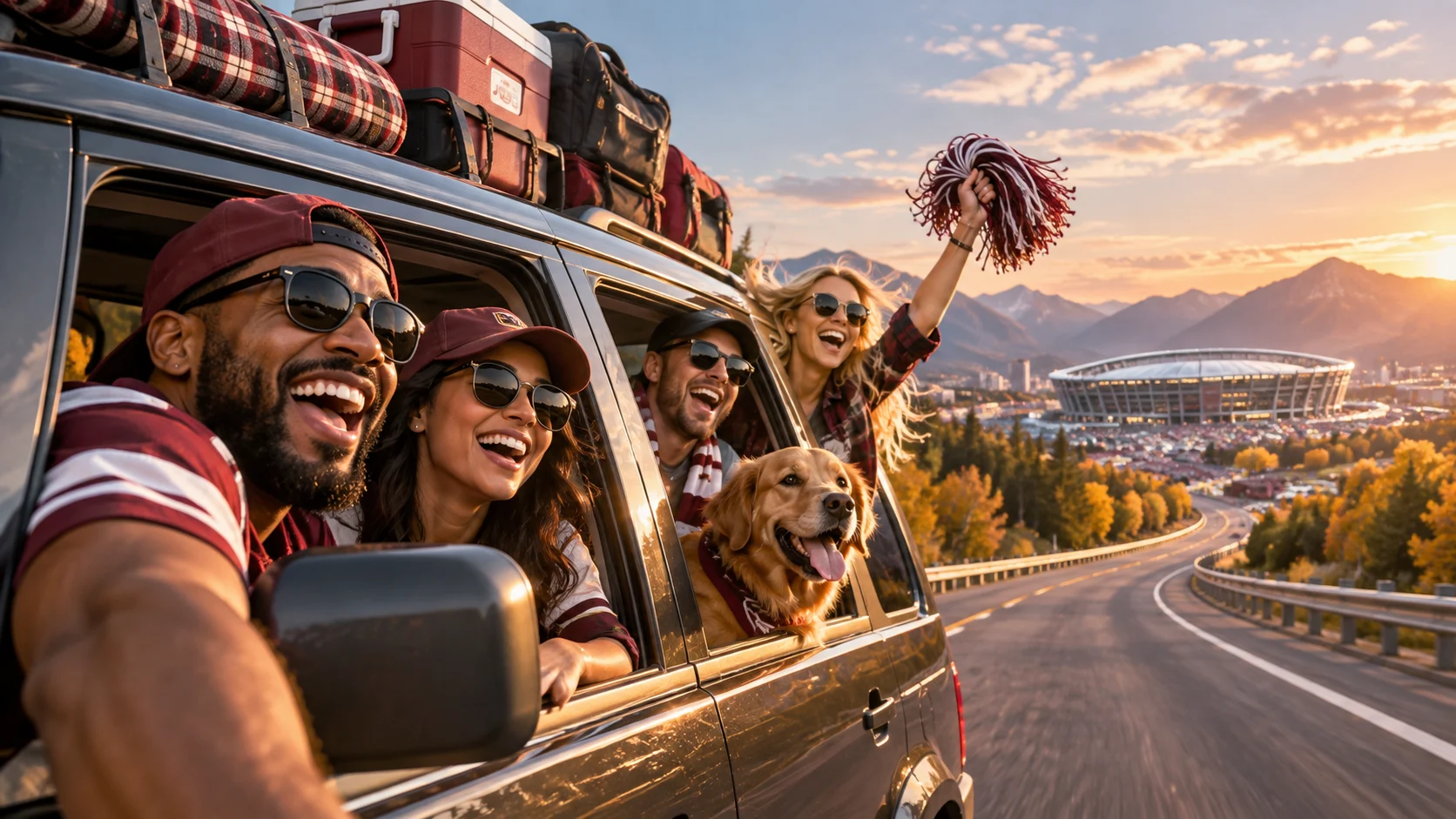 120 Tailgate Group Chat Names for Every Game Day Crew illustration for Names for away games and road trips