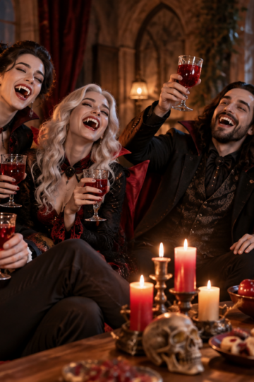 160 Vampire Group Names for Clans, Chats, and Parties illustration for Funny vampire group names