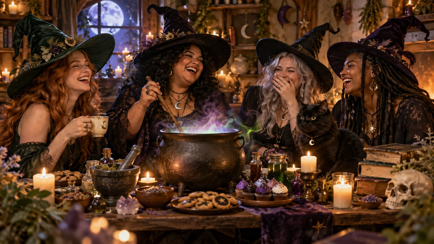 160 Witch Coven Names That Feel Magical, Clever, and Original illustration for Funny coven names