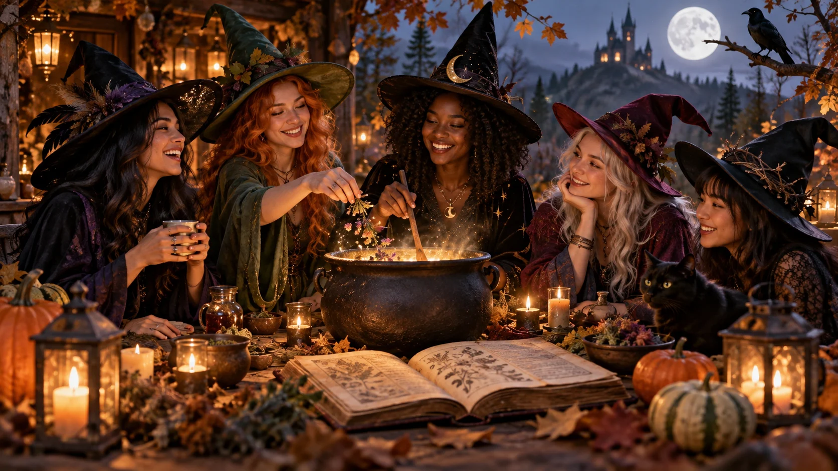 160 Witch Coven Names That Feel Magical, Clever, and Original illustration for Names for stories, games, and Halloween