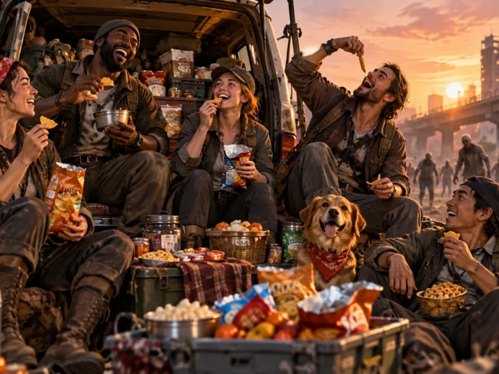 112 Zombie Apocalypse Team Names for Fictional Survival Crews illustration for Funny names with more snacks than strategy
